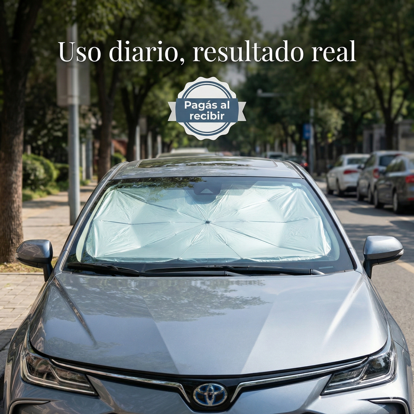 SOMBRILLA "ANTI-CALOR" PARA TU AUTO